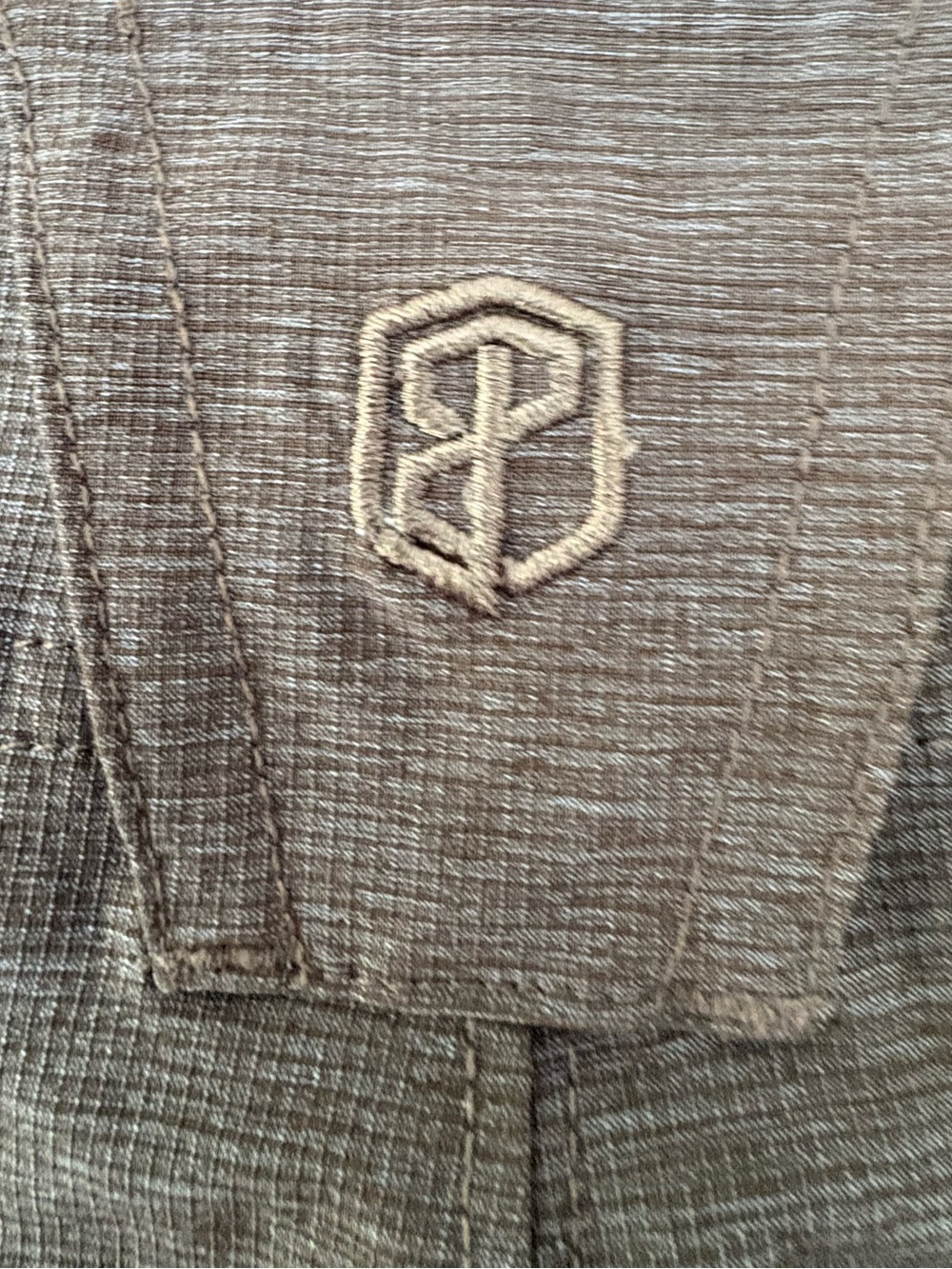 Born Primitive Brown Performance Stretch Pants Mens 34x33 Athletic Outdoor - Picture 4 of 5